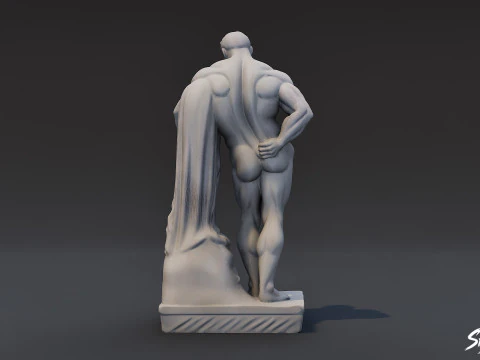 Farnese Hercules 3D Model