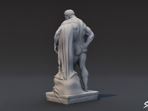 Hércules Farnese Modelo 3D
