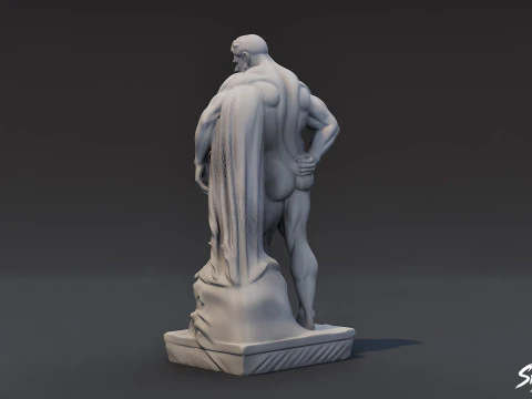 Farnese Hercules 3D Model
