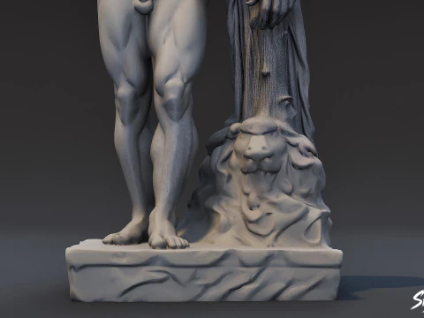 Farnese Hercules 3D Model