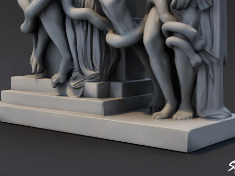 Laocon 3D Model