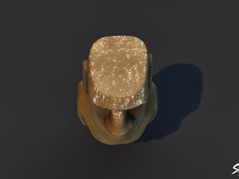 Moai 3D Model