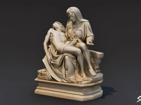 Pieta 3D Model