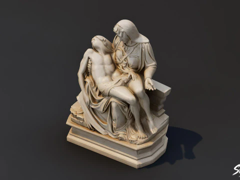 Pieta 3D Model