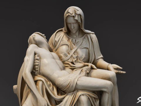 Pieta 3D Model
