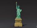Statue of Liberty 3D Model