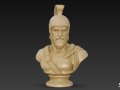 Greek God Ares Bust 3Dモデル