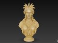 Greek Goddess Demeter Bust 3Dモデル