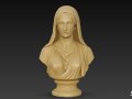 Greek Goddess Hestia Bust 3Dモデル