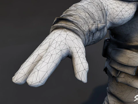 Complete Ogre T-Pose Pack 3D Model