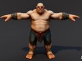 Brute Ogre T-Pose Pack 3D Model