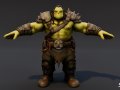 Classic Ogre T-Pose Pack 3D Model