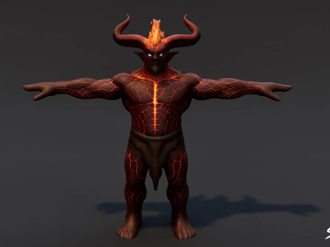 Pakiet pozycji T Ognia Ogra Model 3D