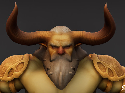 Рюкзак T-Pose King Ogre 3D Модель