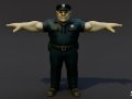 Police Ogre T-Pose Pack 3D Model