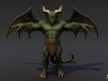 Winged Ogre T-Pose Pack 3D Model