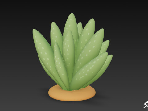 Gastería de dibujos animados Modelo 3D