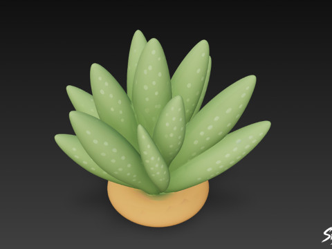 Gastería de dibujos animados Modelo 3D