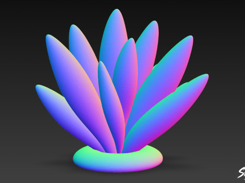 Gastería de dibujos animados Modelo 3D