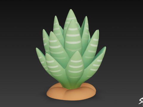 만화 하워시아 3D 모델