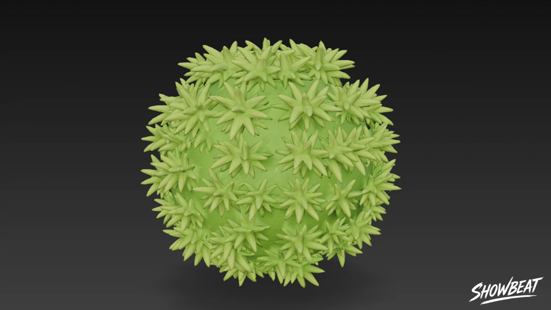 Cartoon Orthotrichum affine 3D Model .c4d .max .obj .3ds .fbx .stl .blend 