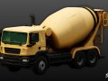 Concrete Mixer Truck Modello 3D