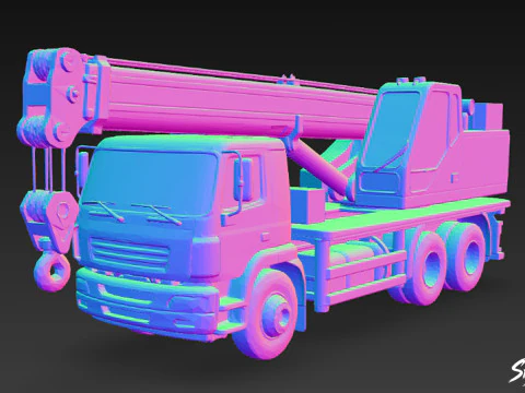 Crane 3D Model