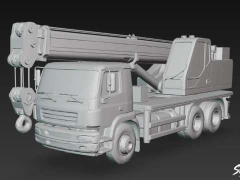 Crane 3D Model