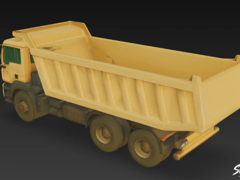 Dump Truck 3D Model
