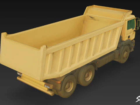 Dump Truck 3D Model