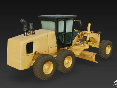 Grader 3D Model