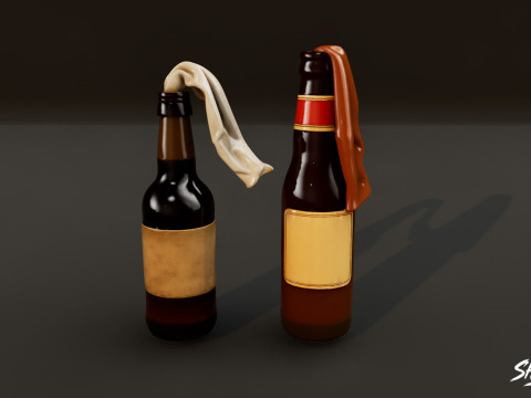 Pacchetto esplosivo Modello 3D