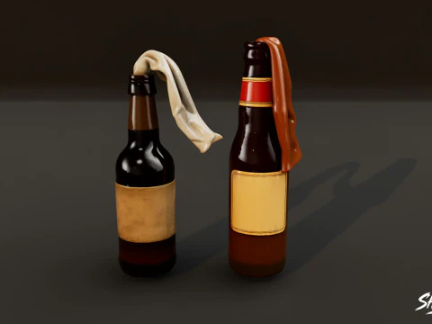 Вибуховий пакет 3D Модель