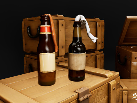 Pacchetto esplosivo Modello 3D