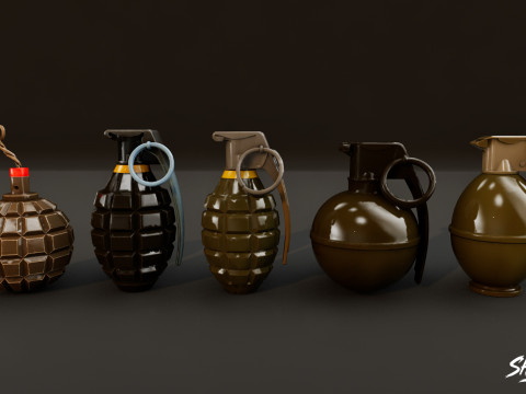 Pacchetto esplosivo Modello 3D