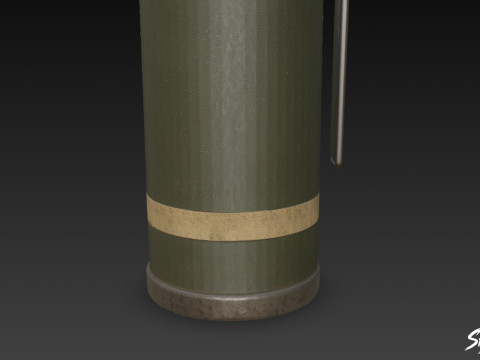 Газова граната 3D Модель