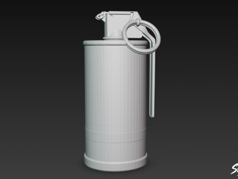 Газова граната 3D Модель