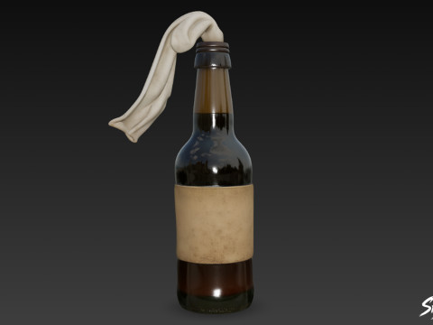Mołotow Brown Model 3D