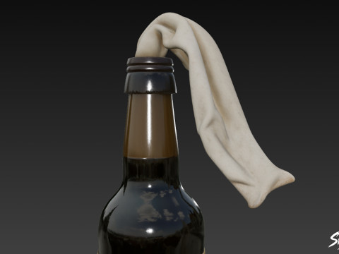 Mołotow Brown Model 3D