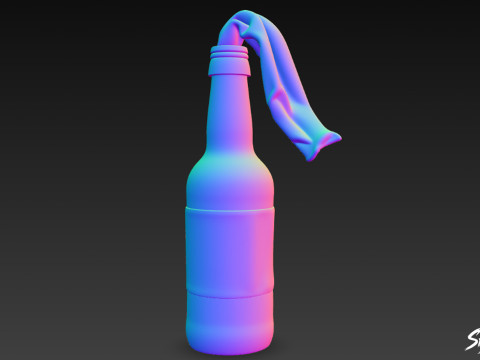 Mołotow Brown Model 3D