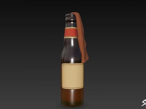 Molotov-vlakte 3D Model