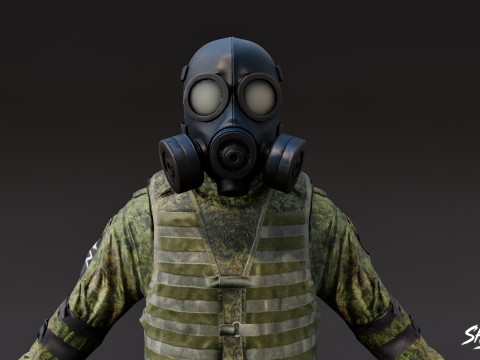 Paquete de máscaras Modelo 3D