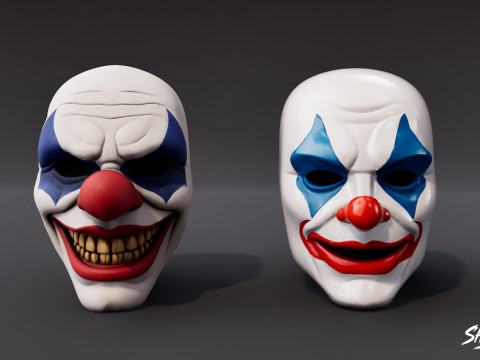 Paquete de máscaras Modelo 3D