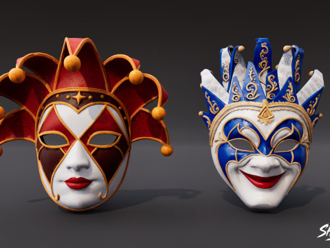 Paquete de máscaras Modelo 3D