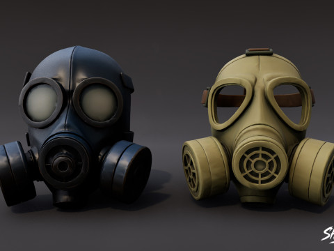 Paquete de máscaras Modelo 3D