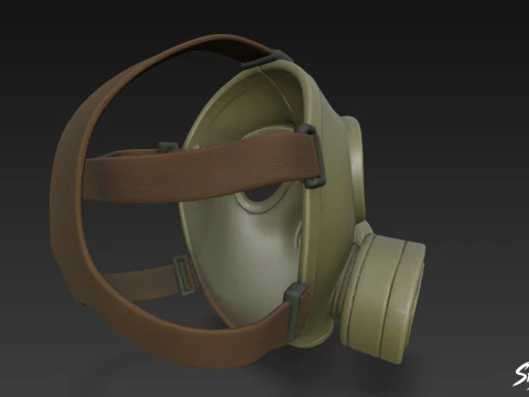 Gas Mask VOL2 3D Model