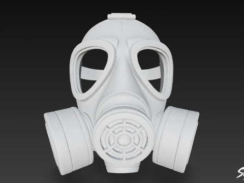 Gas Mask VOL2 3D Model