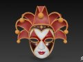 Jester Mask Modelo 3D
