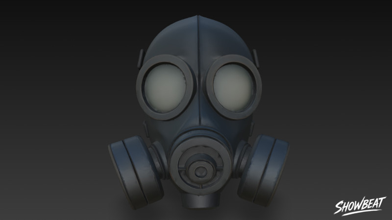 Máscara de gas VOL1 Modelo 3D .c4d .max .obj .3ds .fbx .stl .blend