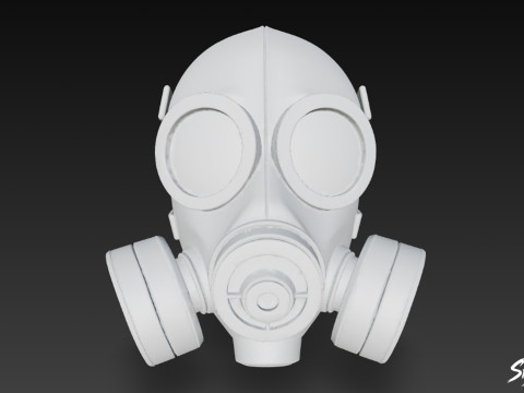Máscara de gas VOL1 Modelo 3D